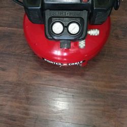 Porter Cable 150 Psi 6 Gallon Portable Air Compressor In Good Working Condition 
