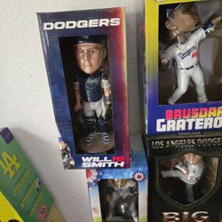 Will Smith World Series Home Run Bobblehead And Will Smith 2024 World Series Bobblehead 