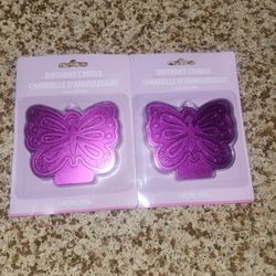 Butterfly Birthday Candle