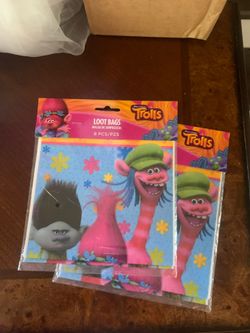 Brand new trolls loot bags