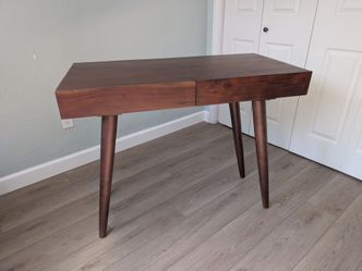 Solid Wood Desk with Drawers