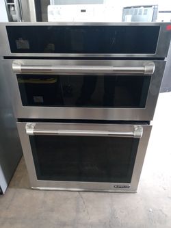 Jenn-Air 30" stainless steel microwave wall oven combo - Free delivery