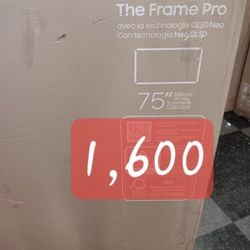 75" FRAME PRO SAMSUNG 4K SMART TV FLASH SALE!!!