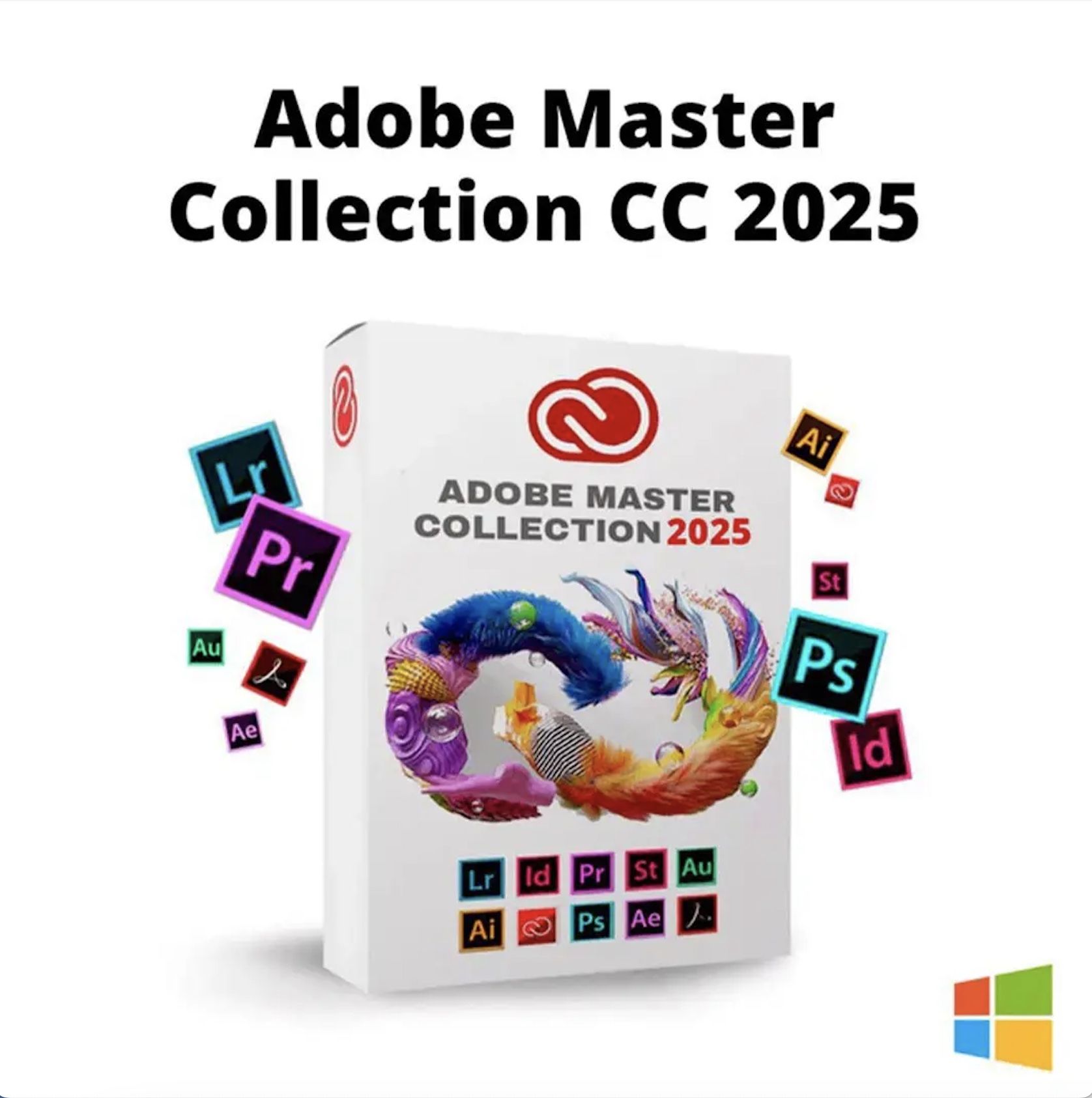 Adobe Master Suite 2025 For Windows, MacBook, Tablet