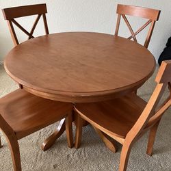Solid Wood 5-Piece Dining Set
