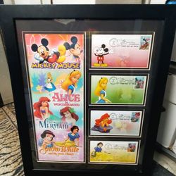 USPS / Disney 2005 First Day of Issue Limted Edition Framed