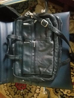 Leather Bag, Bill Blass