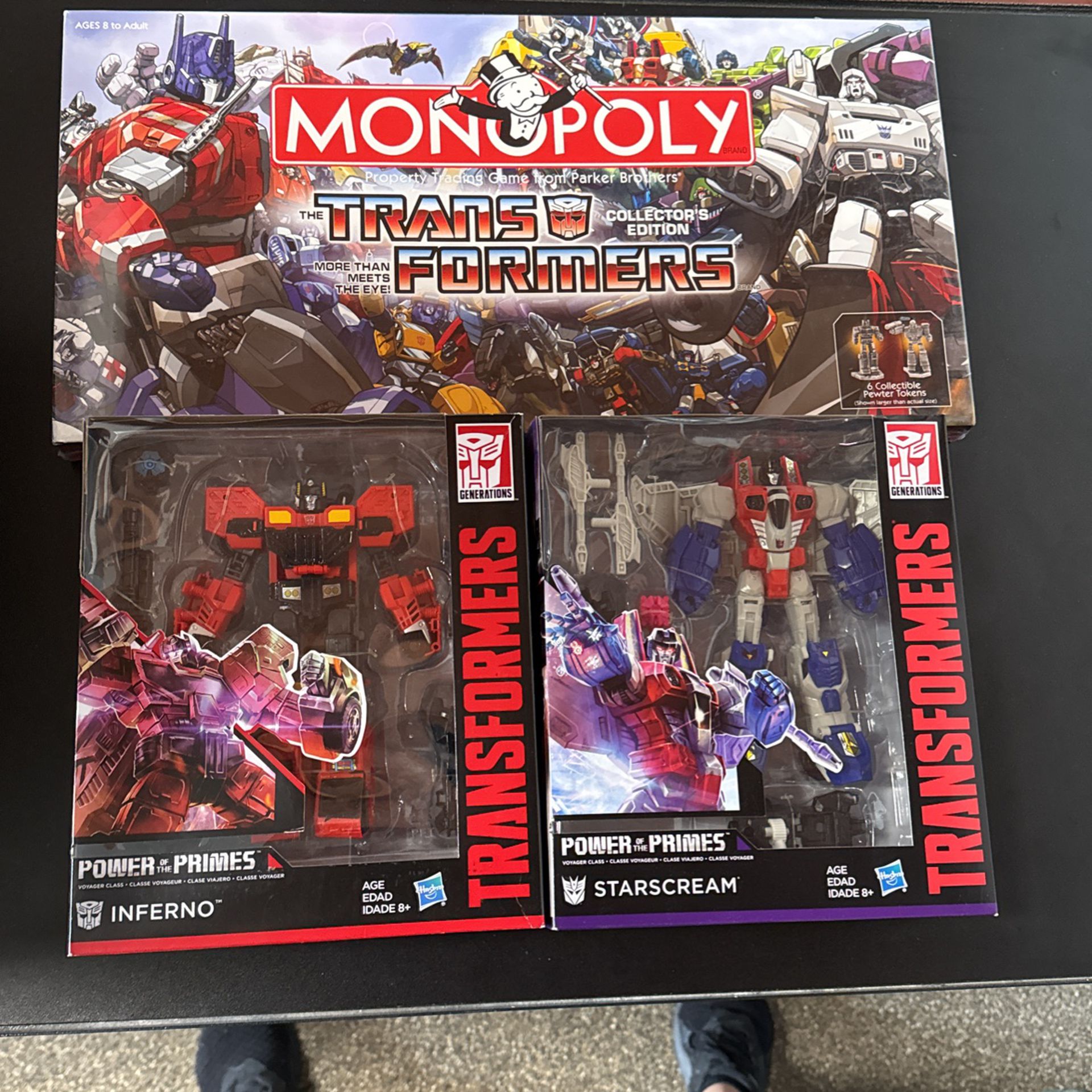 Transformers Monopoly POP - Inferno & Starscream