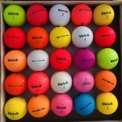 24 Volvik Golf Ball Near Mint Condition