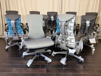 *FREE DELIVERY* NEW HERMAN MILLER EMBODY CHAIRS - ALL COLORS AVAILABLE
