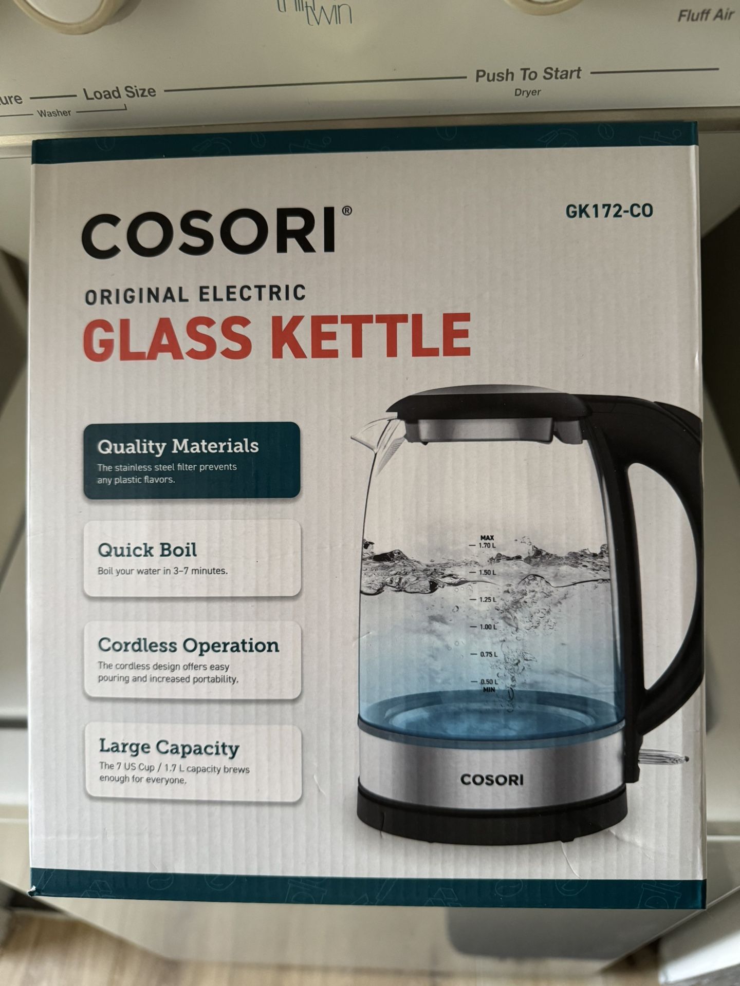 GLASS KETTLE