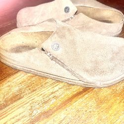 Birkenstock Boston soft suede clog