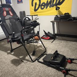 Next Level Racing F-GT Lite Cockpit + Logitech G920 Wheel + Pedals + Shifter - Full Setup