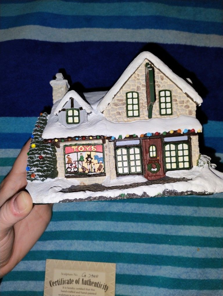 Hawthorne Village Santa's Workshop Toys 