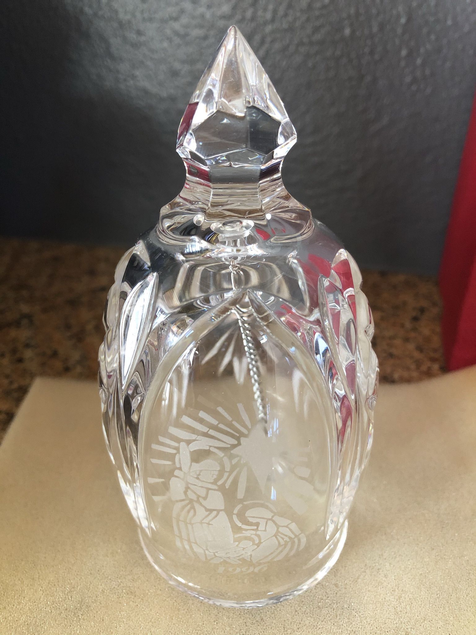 Waterford Crystal Vintage NWT Songs Of Christmas 1st Bell