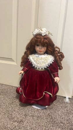 Vintage Porcelain Doll