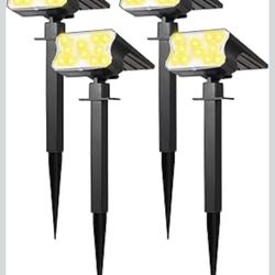 HGGH Solar Lights Outdoor Waterproof.