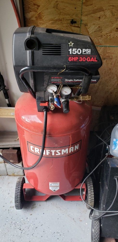 Craftsman Air Compressor 6HP 30 GAL