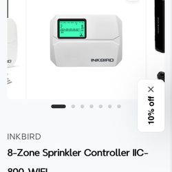 INKBIRD 8-Zone Sprinkler Controller 