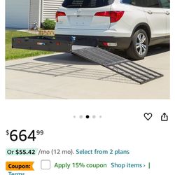 Multiple Purpose Ramp Carrier For Every Need , Camping , Wheel Chair, Jobs Business And More! Message Me For Details 