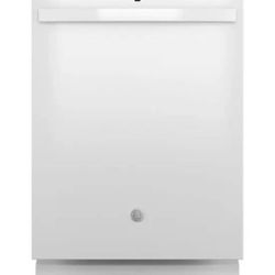 GE Dry Boost 24-in Top Control Built-in Dishwasher ( White ) ENERGY STAR