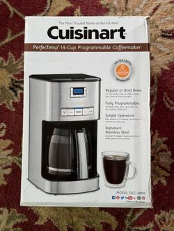 NEW IN BOX Cuisinart PerfecTemp 14-Cup Programmable Coffeemaker