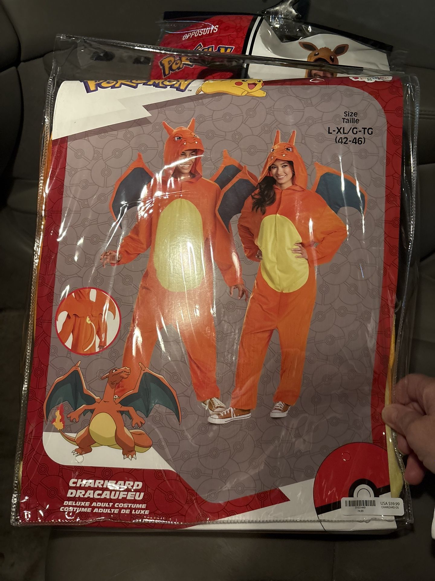 NEW POKEMON CHARIZARD ADULT HALLOWEEN COSTUME
