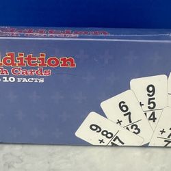 Math Addition Flash Cards 0-10 Facts