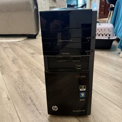 HP Desktop And Monitor