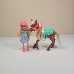 Barbie Club Chelsea Doll & Horse Set