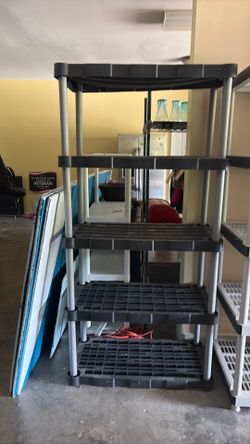 Storage racks 18 to