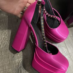 Pink Platforms (No brand) Size 8 1/2