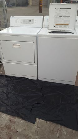 Kenmore gas washer and dryer set 3 months warranty delivery and installation