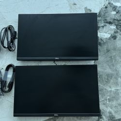 2 x Dell 22” Pro Monitor : dual monitor 2 screens