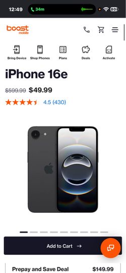 iPhone 16e