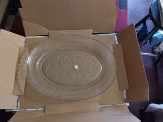 Crystal platter