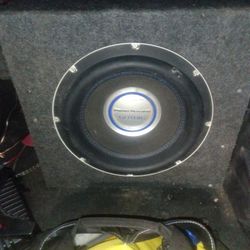 Do Door Speakers And Sony App. 1 12 Subwoofer In Box