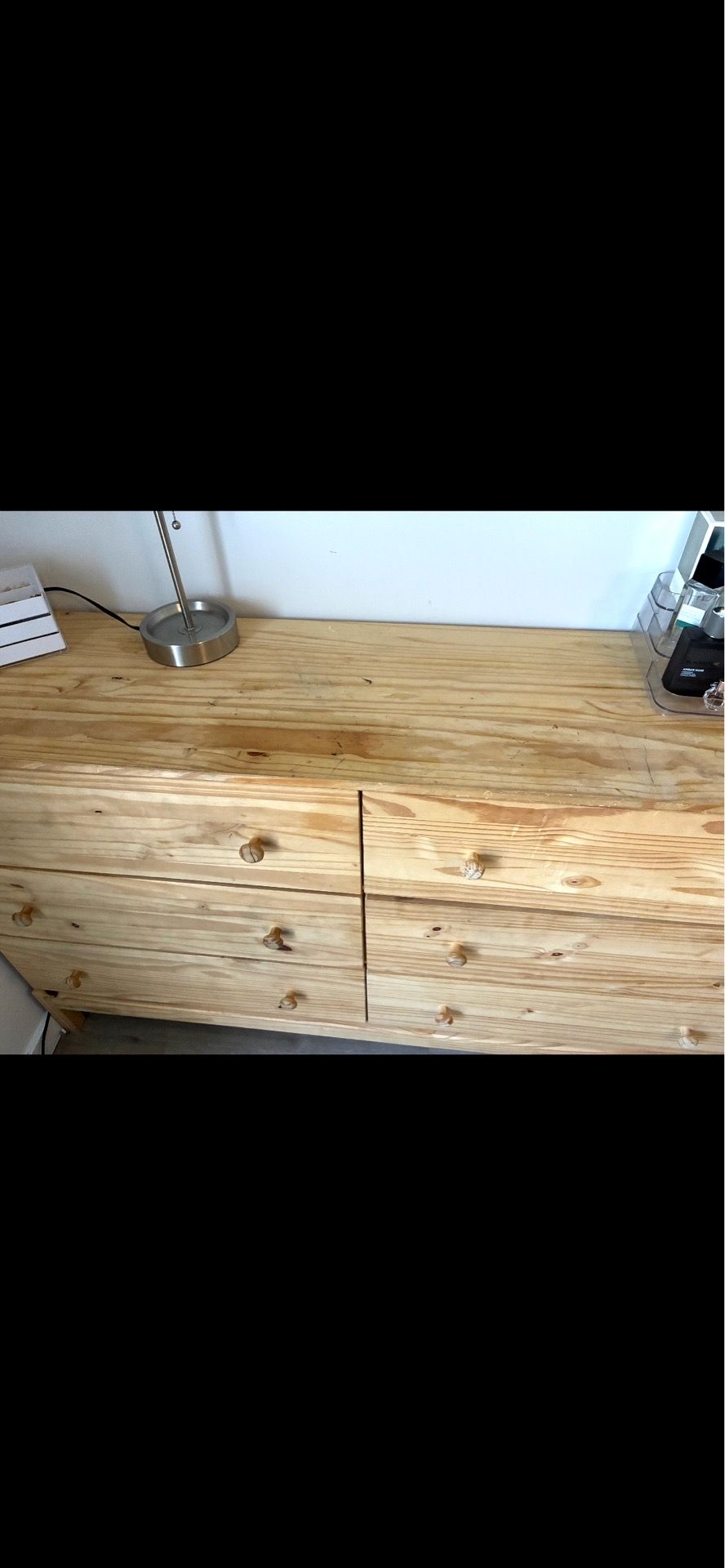 IKEA wood dresser