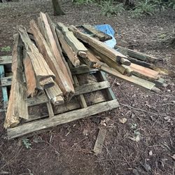 split rail fence rails 5.00 a piece 