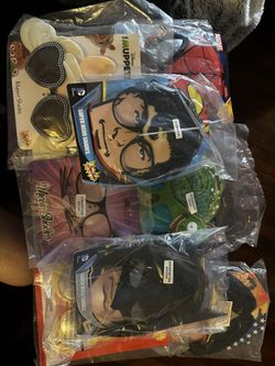 Sun-staches Sunglasses Homer Simpsons Pickle Rick DC Batman Spider Man Miss Piggy