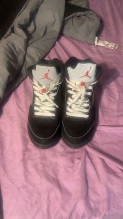 Jordan 5 black size 10