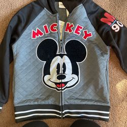 Boys New Mickey Jacket Size 5