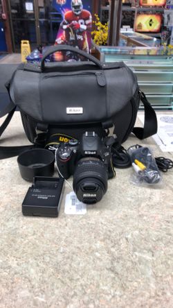 Nikon D5100 16.2MP DSLR Camera With 18-55mm Lens Charger 1 Battery And Carry Bag (70498729)