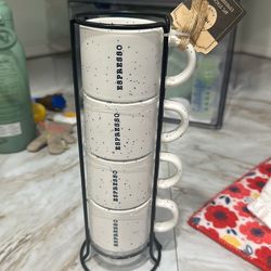 Expresso mug stackable