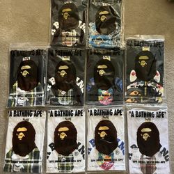 A Bathing Ape Bape Size Small Tees 