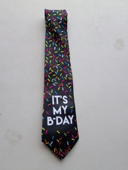 It's My B-Day Novelty Necktie