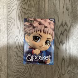 NEW AUTHENTIC BANDAI Q POSKET JUJUTSU KAISEN YUJI ITADORI VER. B FIGURE