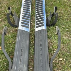 Super Duty Running Boards And Brackets 