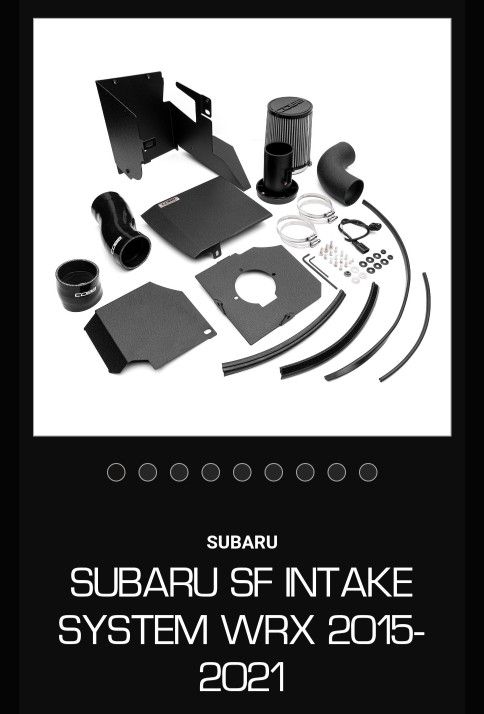 *COBB SF STAGE 1 COLD AIR INTAKE*BRAND NEW!*2015-2021*SUBARU*LOCAL PICKUP ONLY!*