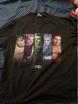 2000s NSYNC tour shirt